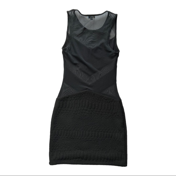 Sky Mesh Panel Cut-Out Dress - Picture 3 of 5